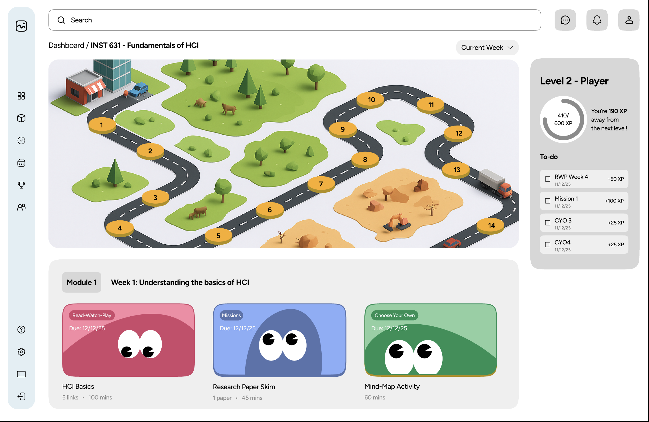 Dashboard for Playwise